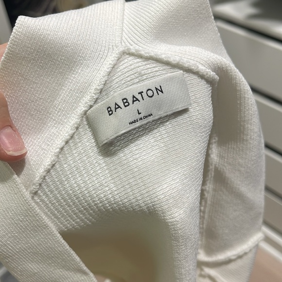 Aritiza Sculpt Knit Criss Cross Cropped Tank - Picture 4 of 4